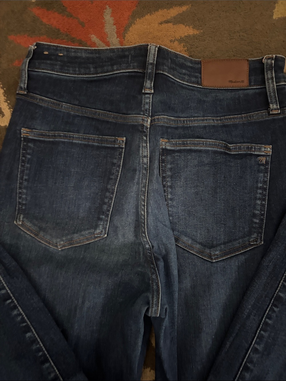 Madewell Women's Dark Wash Skinny Jeans - Picture 5 of 5